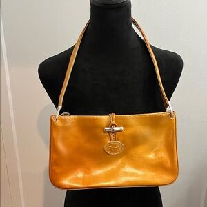 Longchamp Orange Shoulder Bag